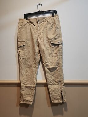 Ralph Lauren Golf Beige Cargo Ankle Pants